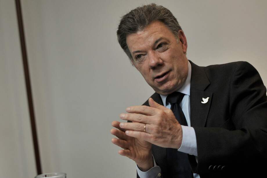 Juan Manuel Santos, presidente de Colombia. / Cristian Garavito - El Espectador