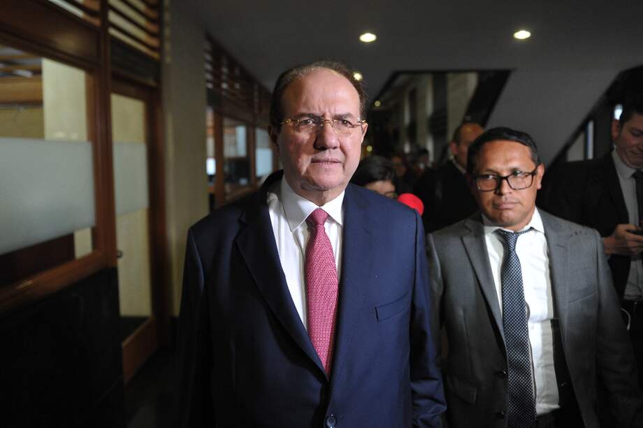 Leonidas Bustos, expresidente de la Corte Suprema de Justicia, ha sostenido que es inocente de lo que se la acusa. / Gustavo Torrijos - El Espectador.