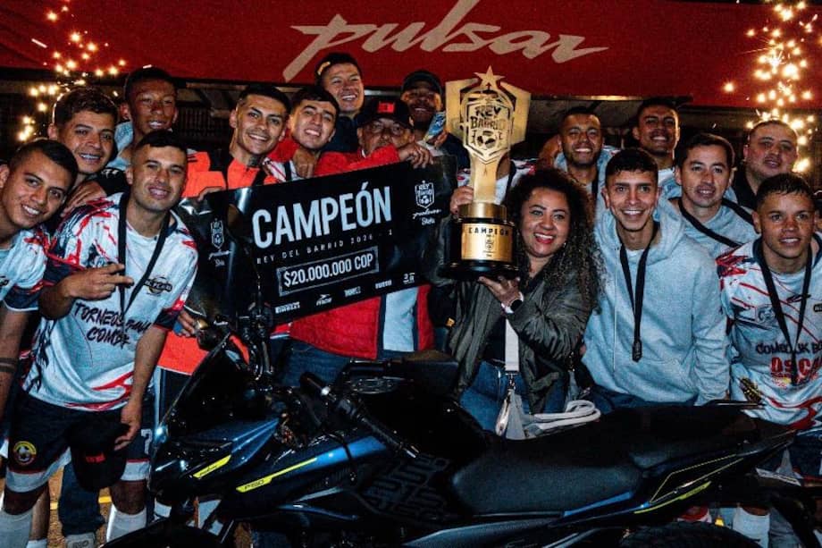 Combo JK se coronó campeón de Rey del Barrio 2026 tras vencer 5-1 a Saprix en la cancha del barrio La Perseverancia.