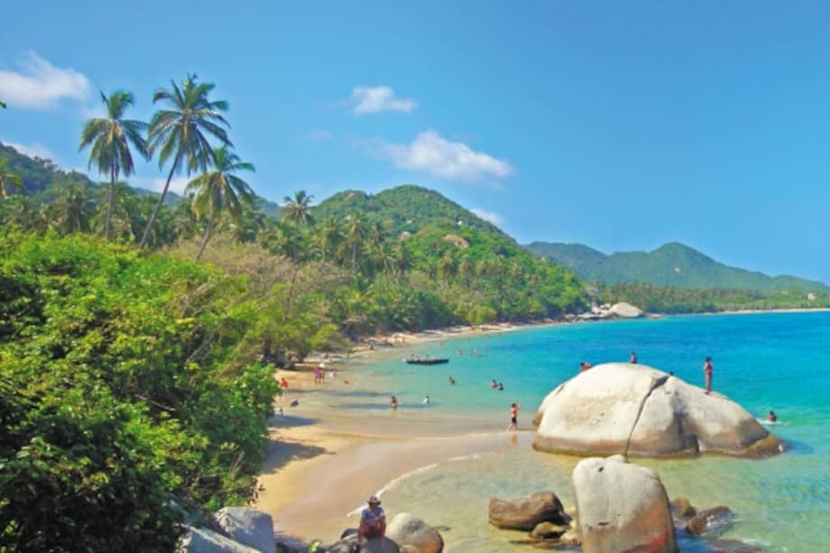 El Tayrona fue establecido en 1964 y, cinco años después, sus 15.000 hectáreas terrestres y 4.500 marinas se proclamaron Parque Natural por su alto valor biológico y arqueológico. / Getty Images