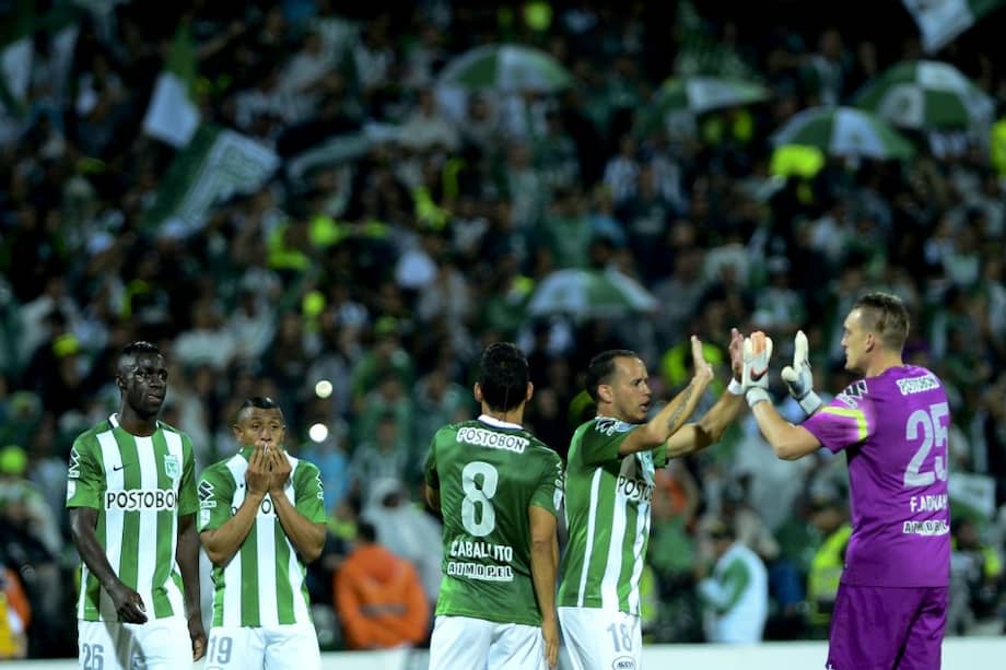 Nacional quiere ser el primer equipo colombiano en disputar el Mundial de Clubes. / AFP