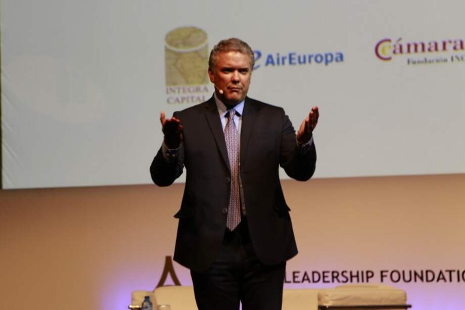 Duque viajó a Davos, Suiza, para participar del Foro Económico Mundial. / Archivo particular