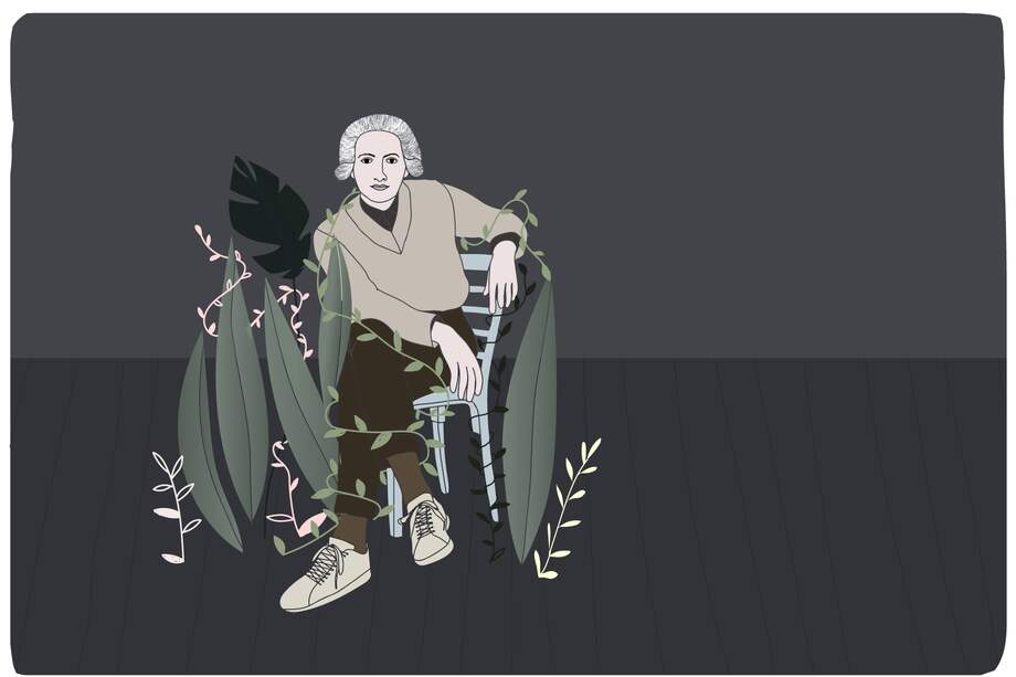 Johann Wolfgang von Goethe, autor de Fausto y Las penas del joven Werther, entre otras obras, en versión de Nátaly Londoño Laura.