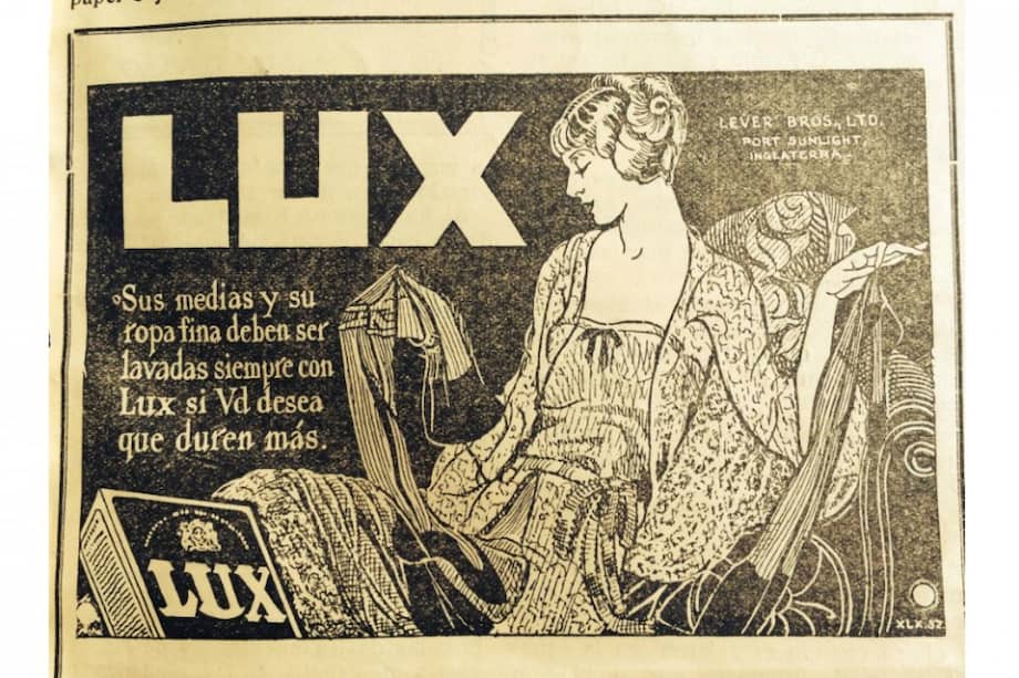 Publicidad Jabón Lux (Revista Cromos - Septiembre 1932) / Foto: Archivo Cromos.