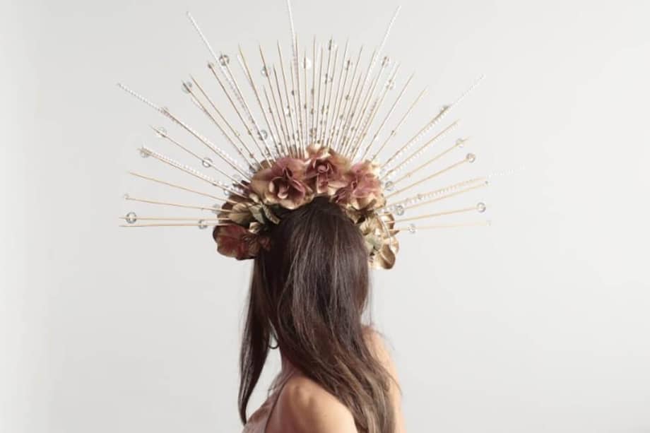 La artista colombiana Flora Martínez.