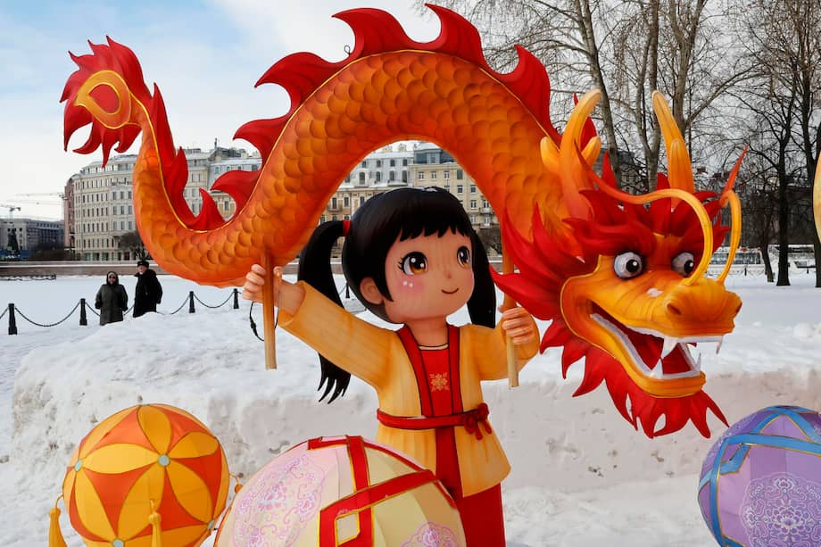 Foto de referencia: Festival de los Faroles Chinos en San Petersburgo.