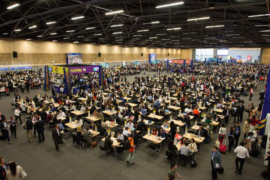 De acuerdo con cifras de Procolombia, la Macrorrueda permitió que 607 empresarios colombianos, que han exportado menos de US$10.000 o están preparándose para exportar, tuvieran la oportunidad de concretar 4.220 citas con compradores. / Cortesía
