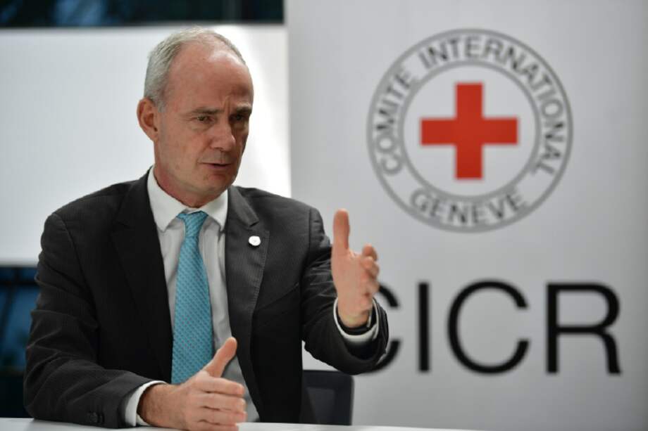 Guilles Carbonnier, vicepresidente del Comité Internacional de la Cruz Roja. / Óscar Pérez - El Espectador