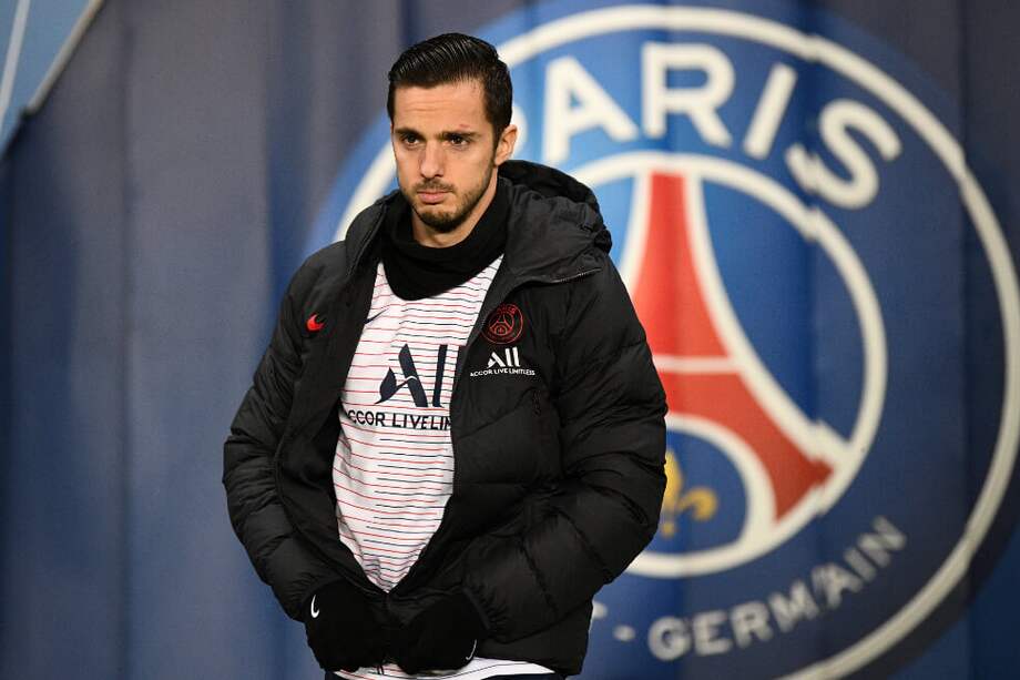 Pablo Sarabia lleva 86 goles con el equipo parisino. / Franck Fife/AFP