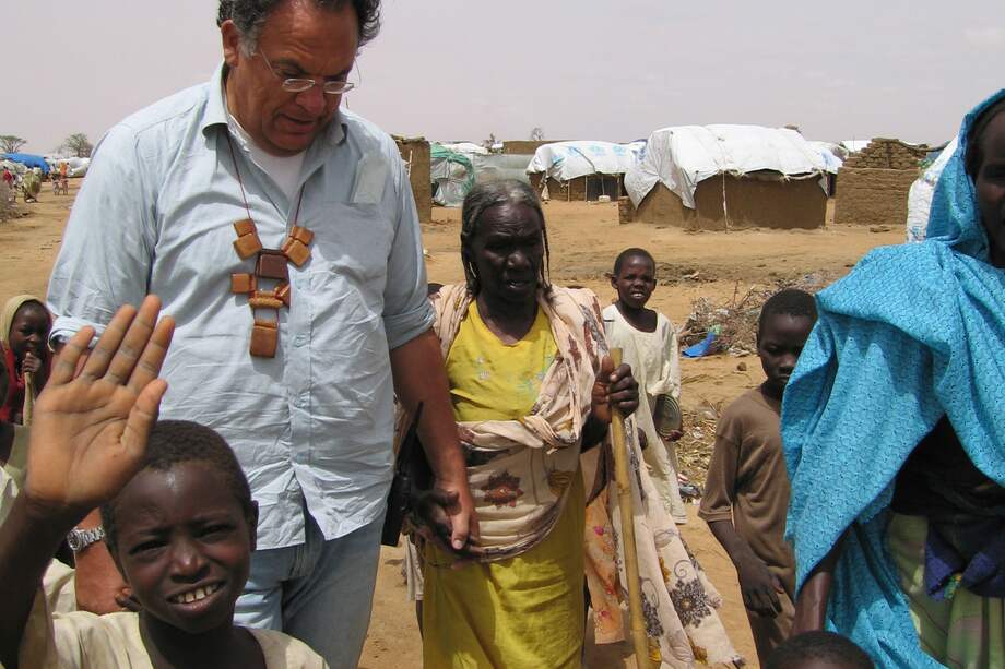 Alfredo Zamudio, actual Director del Centro Nansen para la Paz y el Diálogo de Noruega, en Dafur (Sudán occidental). / Cortesía