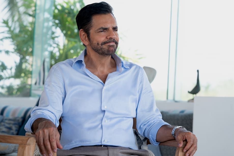 “Es una tortura”, dijo el actor Eugenio Derbez sobre su accidente, en el que se partió en 17 pedazos su brazo y hombro derecho. EFE/ Cate Cameron Apple Tv+