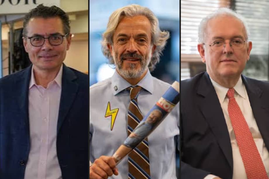 Alejandro Gaviria, Juan Daniel Oviedo y José Antonio Ocampo.