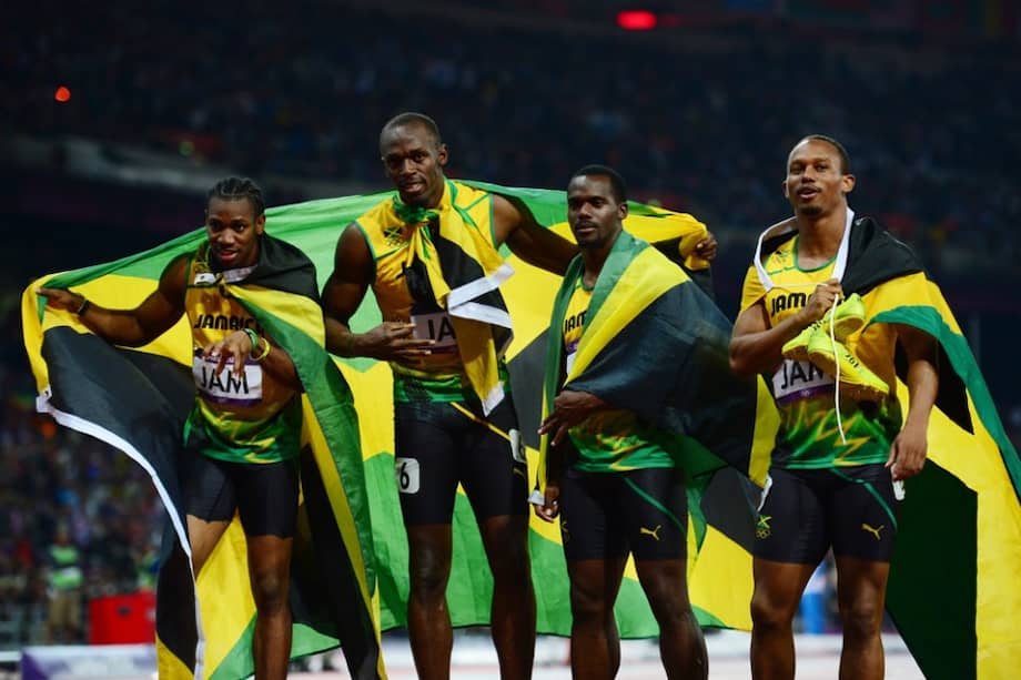 El equipo de Jamaica no tiene, de momento, rival en las pistas del atletismo / AFP