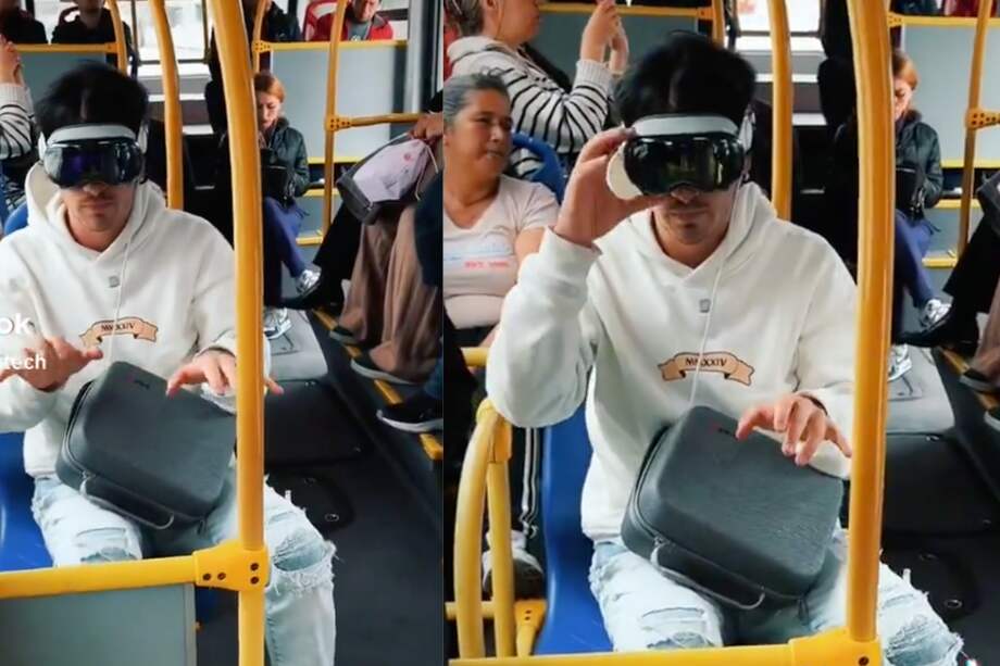 El video del joven se hizo viral en redes sociales.