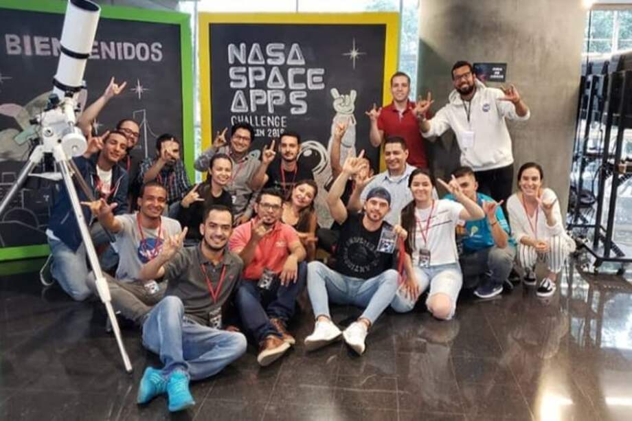 Durante la realización del evento en 2019.