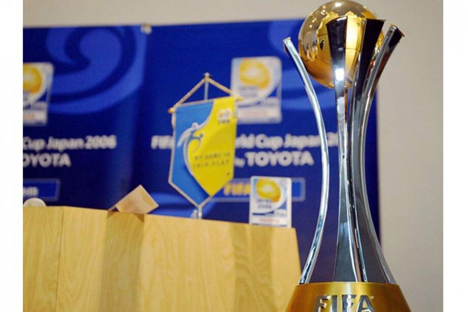 Trofeo del Mundial de Clubes. Foto:AFP