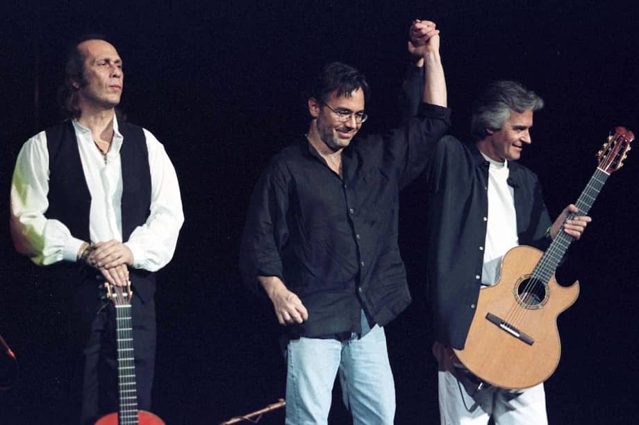 Paco de Lucía, Al Di Meola y John Mc Laughlin. / Reuters