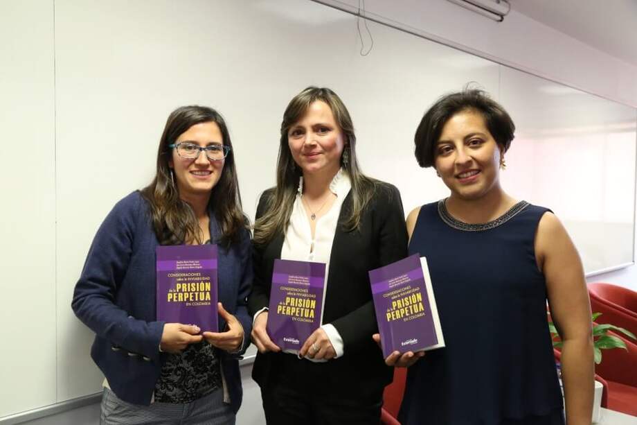De izquierda a derecha: Ángela Marcela Olarte Delgado, Ana Lucía Moncayo Albornoz y Angélica María Pardo López / Cortesía