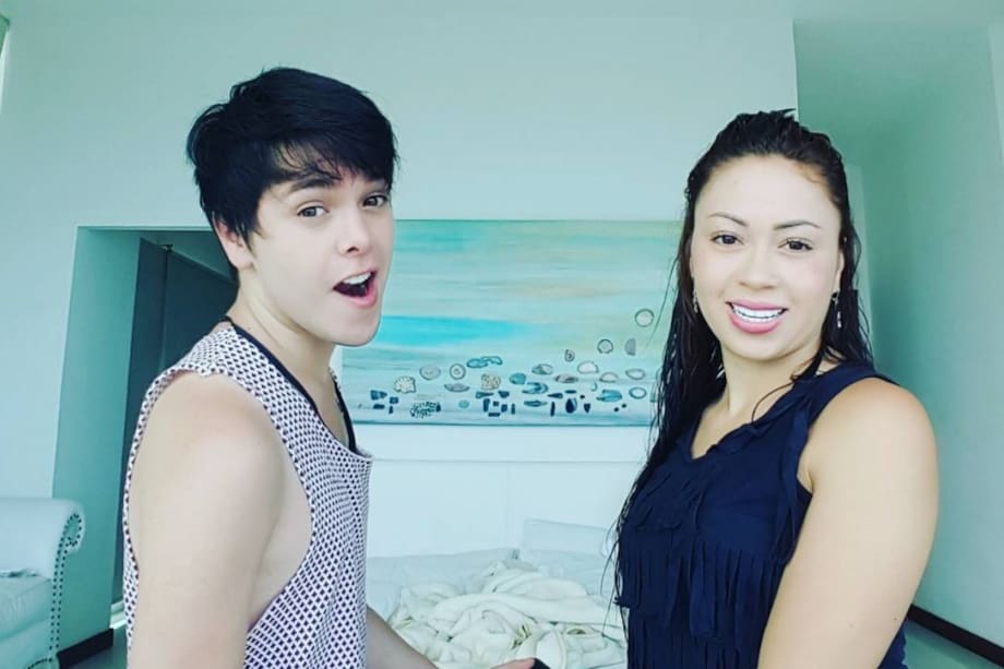 Así lucían Annie Espejo y Epa Colombia cuando eran pareja.