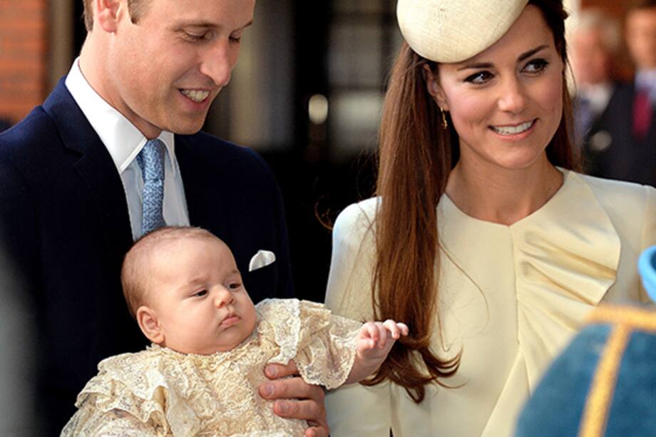 El Príncipe Jorge, hijo de Guillermo y Catalina, fue bautizado