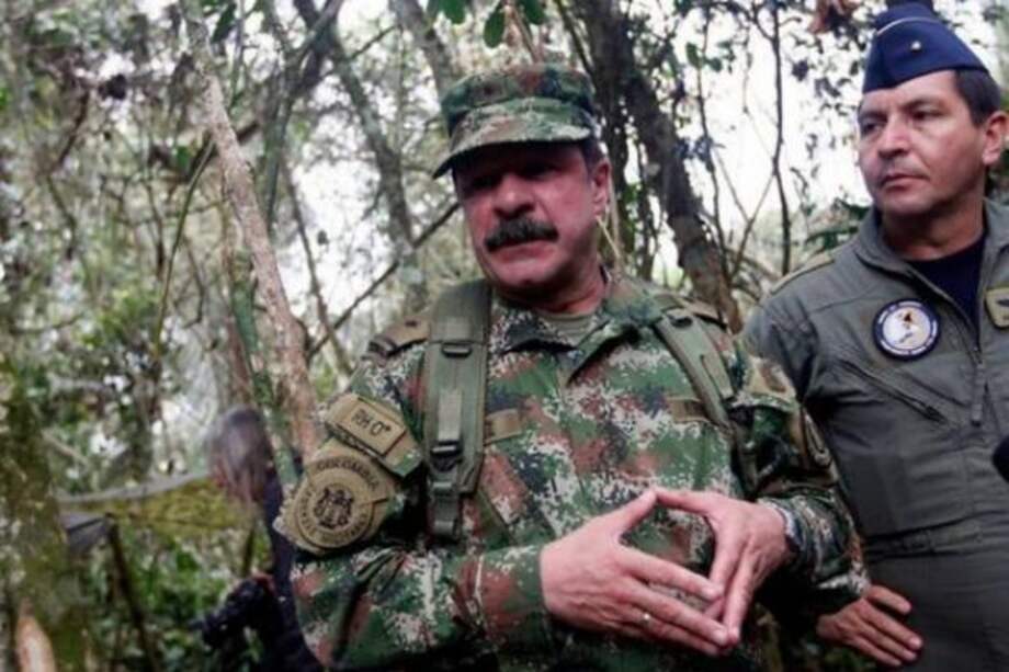 Entre las operaciones que el general Javier Flórez Aristizábal estuvo, se encuentra la de comandar el ataque que terminó con la muerte de alias Mono Jojoy. / Archivo particular.