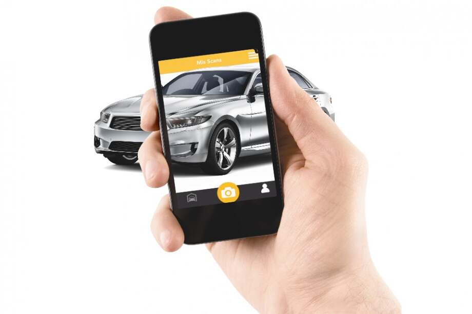 Sólo con tomar una foto, la aplicación le muestra a los usuarios el precio, modelo y año de un vehículo.