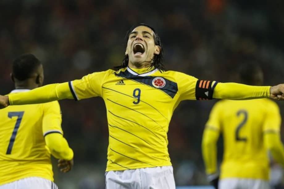 Falcao García fue capitán en los partidos amistosos del pasado mes de noviembre contra Bélgica y Holanda.//AFP
