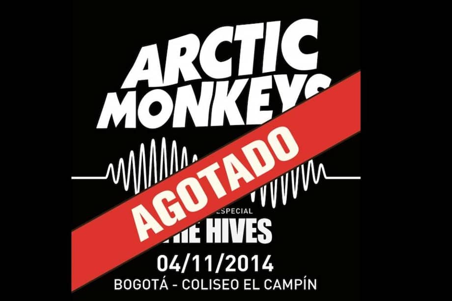 Arctic Monkeys agota boletería en Bogotá