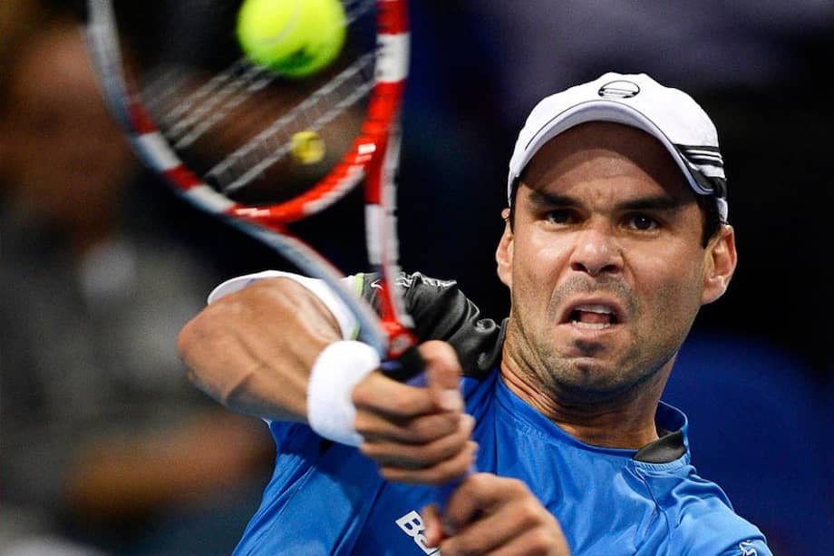 Alejandro Falla, tenista colombiano. Foto: EFE