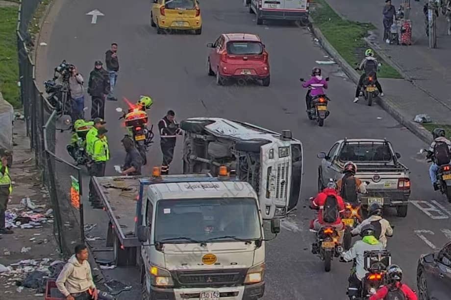 Accidente en la Av. 1 de mayo con Av. Caracas