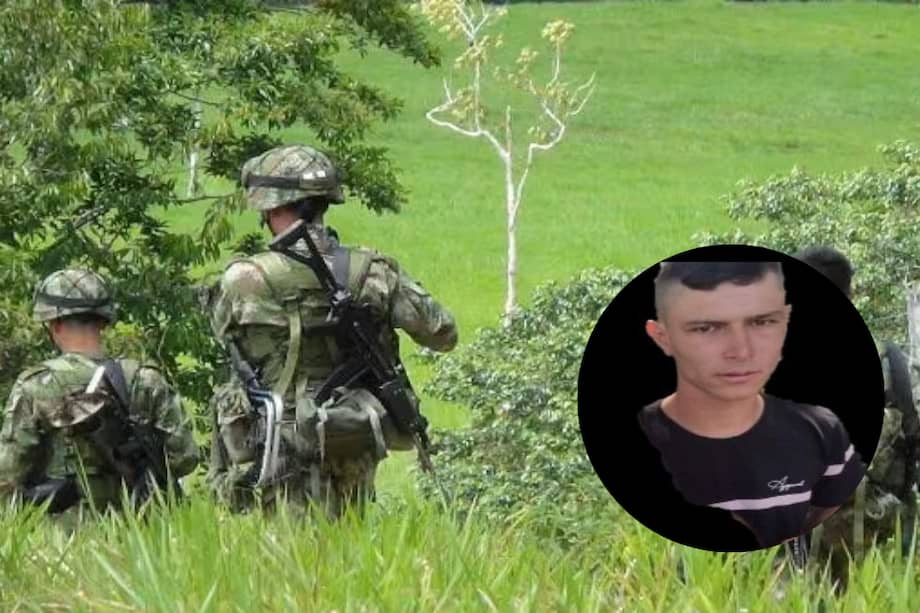 El Ejército señaló que alias Maikol “sería responsable de varios homicidios, de coordinar el recaudo de extorsiones y de la administración de recursos ilícitos del frente E57”.