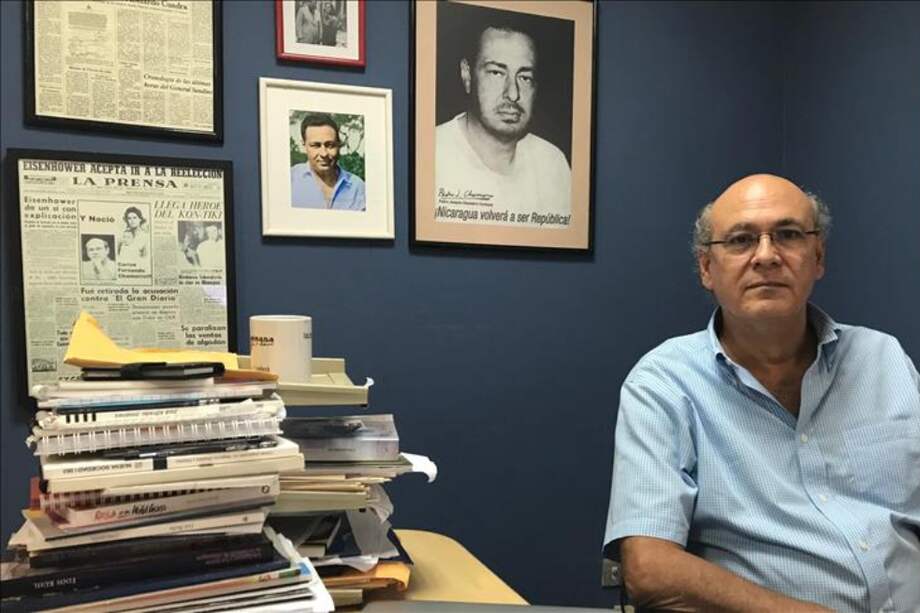 Carlos Fernando Chamorro, periodista y director del diario Confidencial de Nicaragua. / Daniel Salgar / Agencia Anadolu