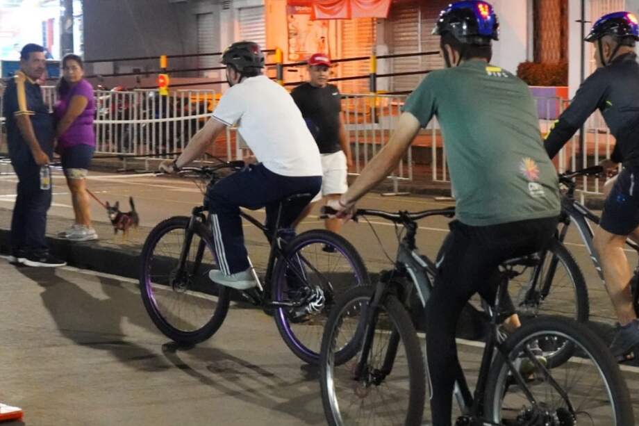 Imagen de referencia. La ciclovía nocturna en Cali recorrerá más de 10 kilómetros, conectando diversos puntos desde la carrera 15 con calle 59 hasta la carrera 98 con calle 16, al sur de la ciudad.