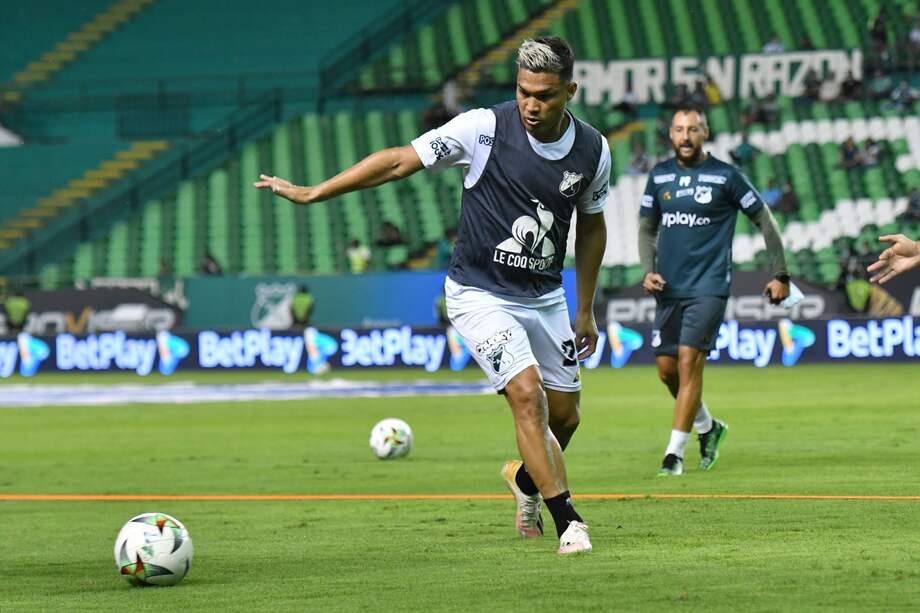 Teófilo Gutiérrez jugó su primer partido con la camiseta del Deportivo Cali.