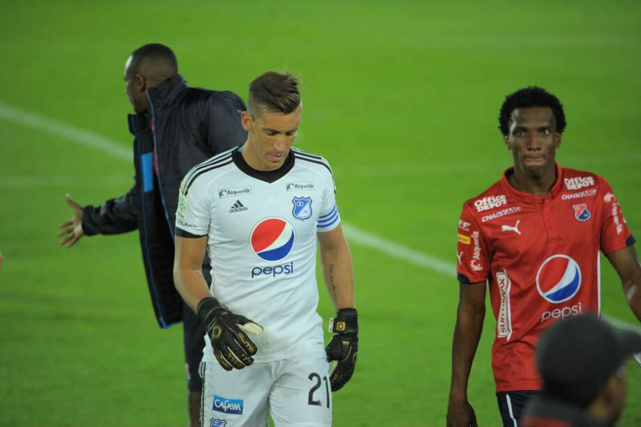 Nicolás Vikonis fue sancionado con cuatro fechas. Foto: Cristian Garavito