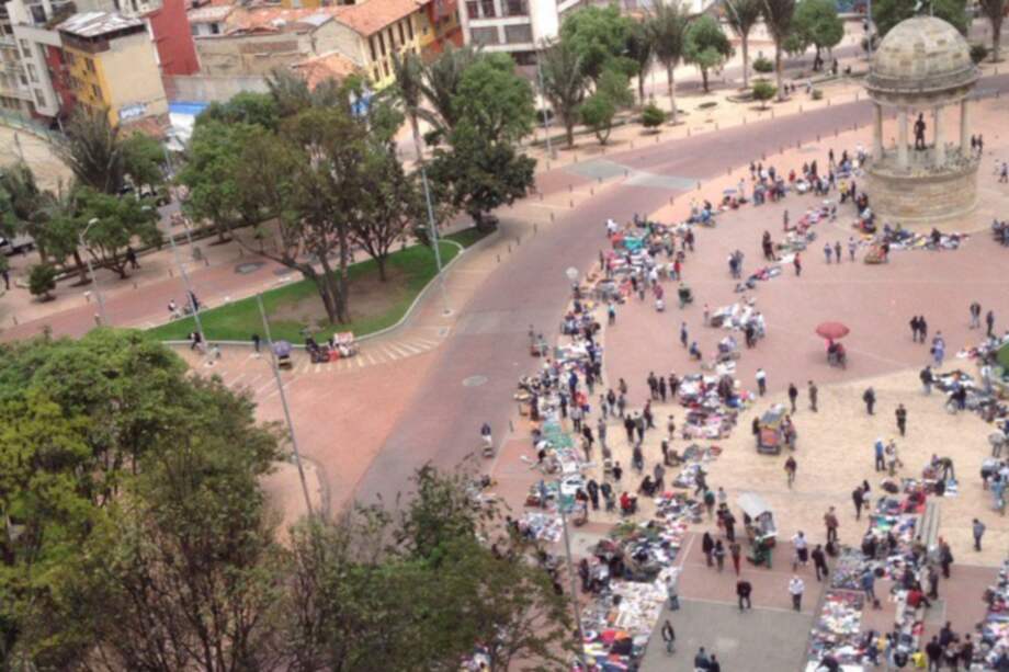 Así se veía el Eje Ambiental, en la carrera tercera, el domingo pasado./ Foto: Carlos Hernández