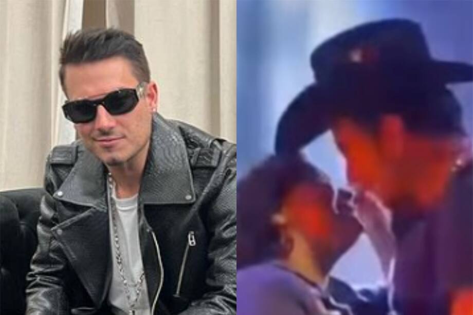 Pipe Bueno besó a una fanática en tarima y las críticas le llovieron.