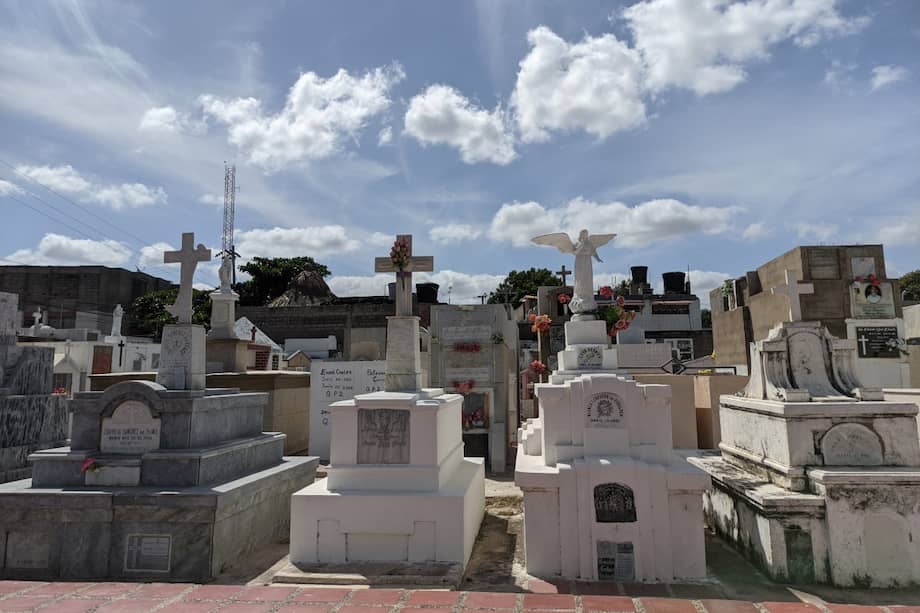 Cementerio Central de Riohacha. En Colombia hay 1.399 cementerios públicos, privados y rurales, según datos del Ministerio de Salud.