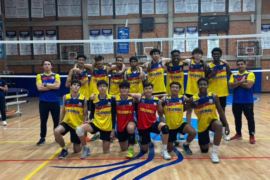 La selección Colombia sub-17 de Voleibol