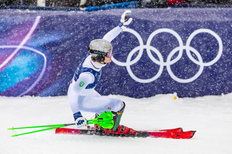 El brasileño Lucas Pinheiro Braathen. /
Michael Buholzer