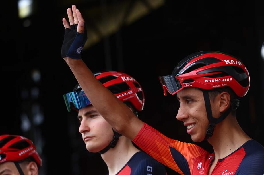 Egan Bernal, con buenas sensaciones en los primeros días del Tour de Francia.