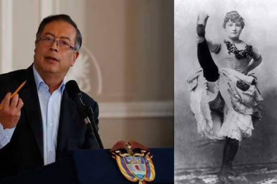 La presencia del presidente Gustavo Petro en un musical del Moulin Rouge, en Broadway, nos sirve para recordar la historia olvidada de "La Glotona", uno de los personajes icónicos del cabaret francés.