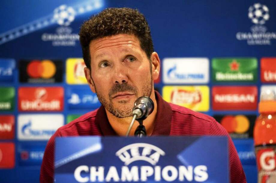 El técnico Diego Simeone. / EFE