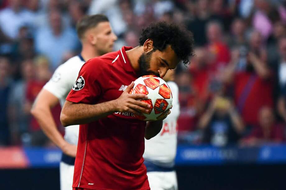 Mohamed Salah. / AFP