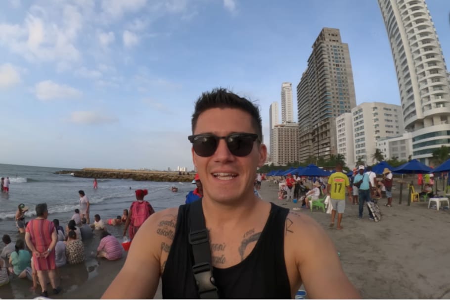 'Zazza el Italiano' causó polémica tras su visita a Cartagena ¿Qué pasó?