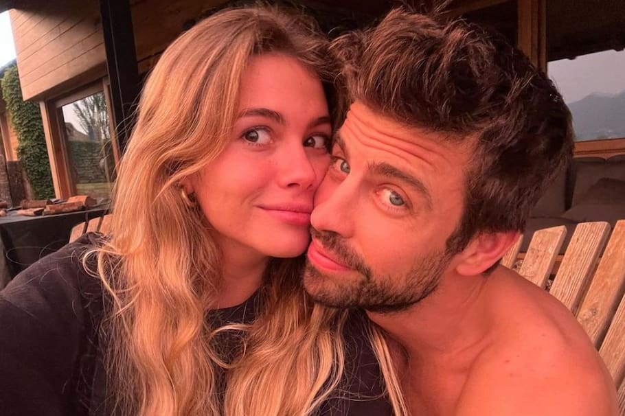 Piqué y Clara Chía