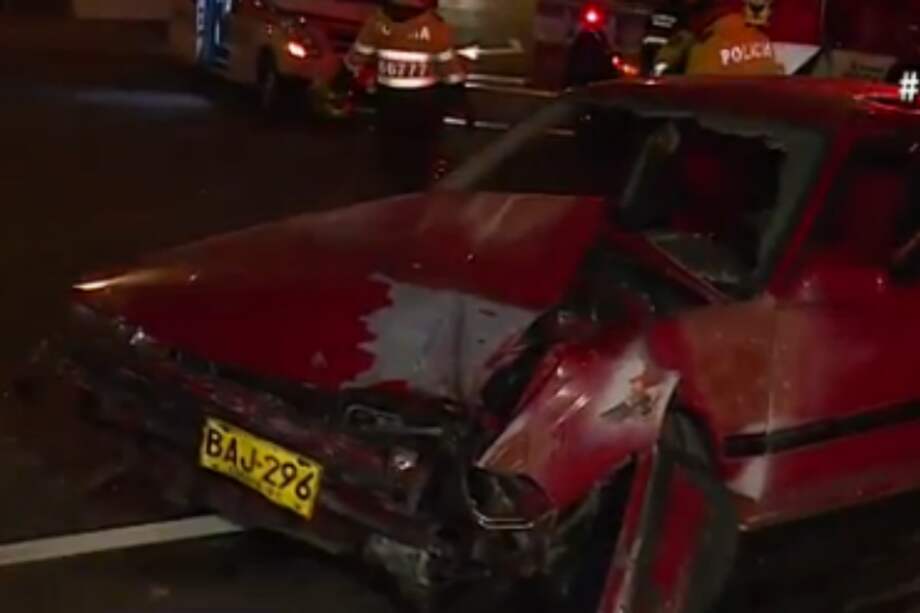 Motociclista perdió una pierna en grave accidente en el sur de Bogotá