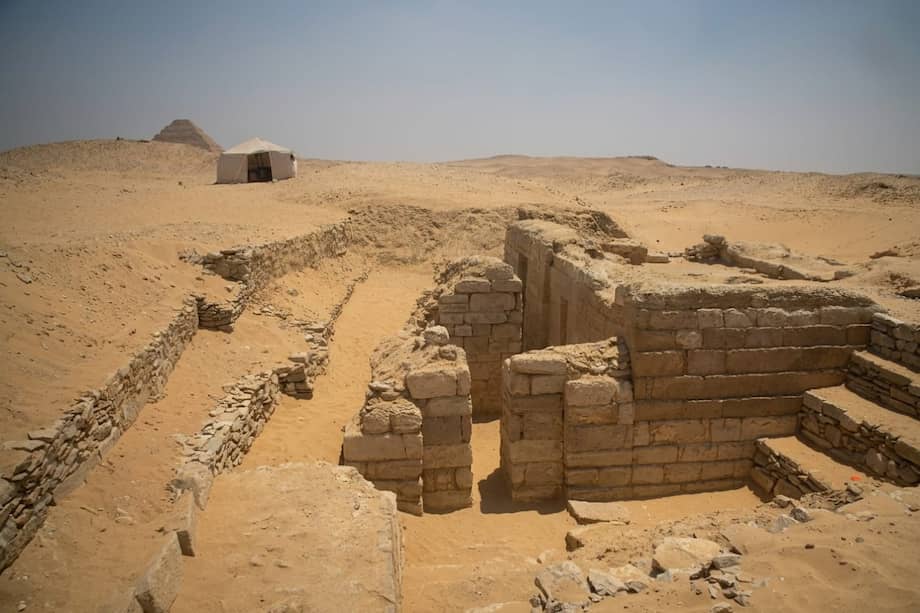Tumba de la V dinastía encontrada por una misión arqueológica conjunta entre Egipto y España.