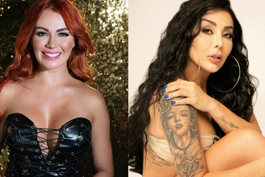 Sara Uribe y Marcela Reyes