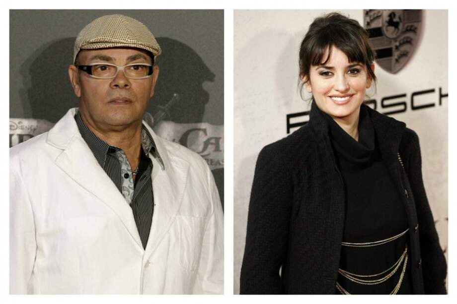 Eduardo Cruz Contreras y la actriz Penélope Cruz.